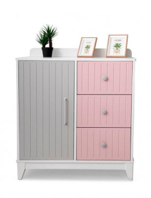 Chest of drawers in Childrens room Modern Elegant Chest of drawers Wood Multicolor Furniture