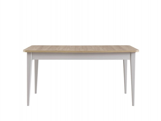 Dining table Extendable Table Dining room table Wood Gray Dining room table