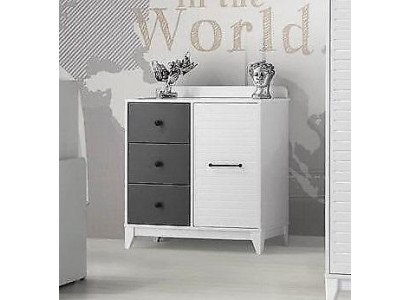 Chic bright chest of drawers: stylish furnishings for your children's room