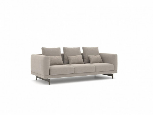 Living room Complete 2x Sofa Three-seater Textile Upholstered furniture Armchair new Coffee table