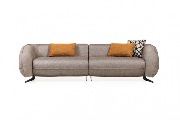 Upholstered couch designer three-seater 3-seater sofa modern living room furniture