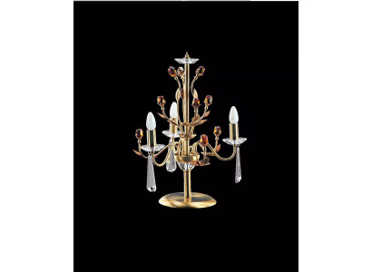 Golden Crystal Table Lamp Luxury Lights Lamps Light Chandelier