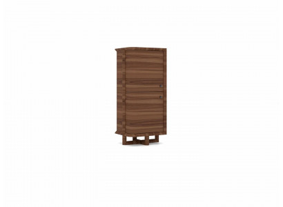 Dining room 2x Wardrobe Wood Braun Furniture new Luxury Furnishings wooden cabinet