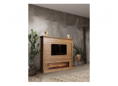 Wall unit TV-Wall Wood Style Living room Furniture Wardrobe Wall Units Luxury Furniture