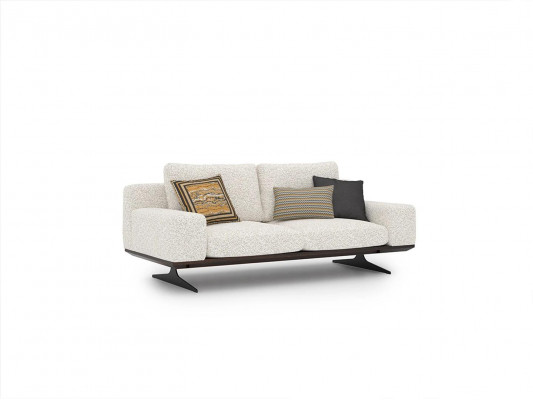 Living room Complete 6tlg Modern 2xSessel Coffee table Sofa Two-seater Upholstered furniture