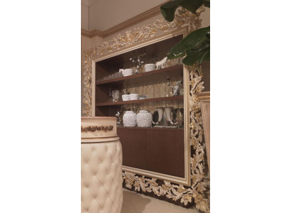 Display case Wardrobe Shelf Living room Bookshelf Wood Office cupboard Cabinets Italy