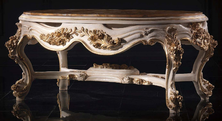 Tables Coffee table Coffee Living room Table Italian Furniture Baroque Rococo new