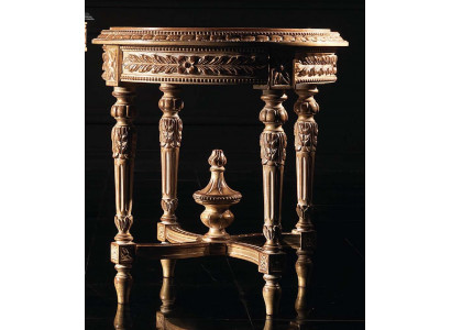 Coffee table Table Side table Living room table Wood Royal Side Baroque Furniture