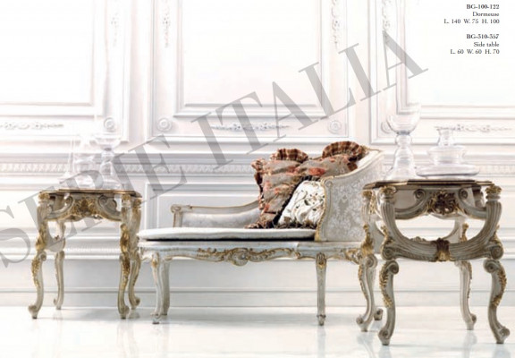 Side table Table Coffee table Living room table Wood Royal Side Baroque Tables