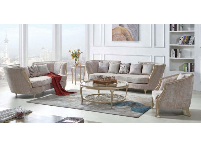 Luxury sofa set Hotel Furniture Sofa Couch Elegant style fabric sofa