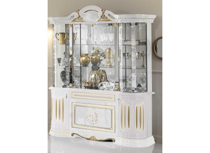 Sideboard Luxury Showcase Display Case Glass Wardrobe Modern Style Italian Furniture