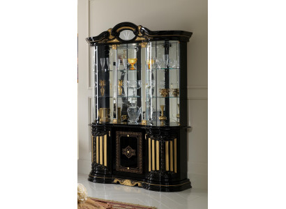 Display case Glass Wardrobe Living room Shop window Showcases xxl tall cabinet Furniture new