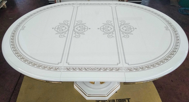 Dining table Wood Round Round Tables Dining room Round Table Italian Furniture new