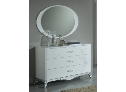 Consoles Table Chest of drawers with Mirror Luxury Class Furniture Set Style Modern 2-piece. new