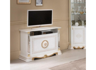 White TV-cabinet Wardrobe Shelf Cabinets Italian Style Furniture Chests of drawers Sideboard