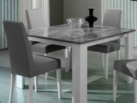 Design Dining table Square Modern Table Dining room Wood Tables