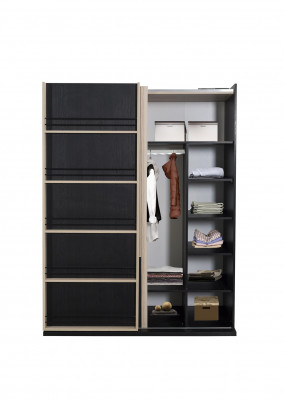 Office Wardrobe Shelf Glass Cabinet Cabinets Furniture Wood Furnishings Shelves