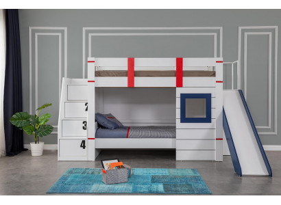 Bunk bed Double bunk bed Loft bed Furniture Bed Bunk Beds Childrens room