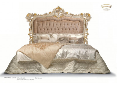 Luxury Bed Chesterfield Double bed Bed Frame Beige Bedroom