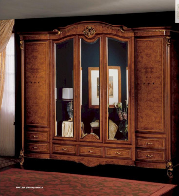 Wardrobe Cabinets Bedroom Wood Furniture Wardrobe Brown Big