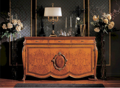 Sideboard Chest of drawers Cabinets Chests of drawers Furniture Brown Living room Luxury Wood