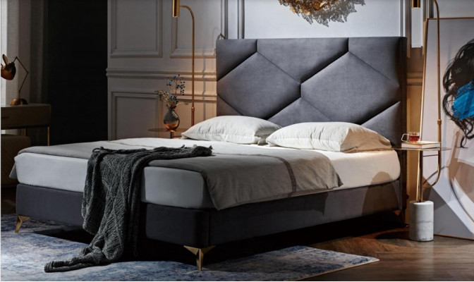 Bed 180x200cm Textile Bedroom Furniture Luxury Modern Beds Hotel Furniture new