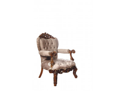 Armchair Throne Chair Couch Baroque Chairs Furniture Furnishings Velvet Gold