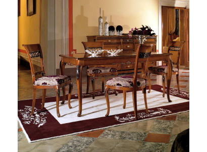 Dining table Table Furniture 4x Chairs Set 5pcs. Group Design Dining room Suite new