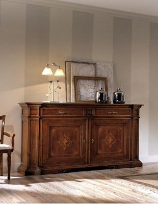 Luxury Chest of drawers High Wardrobe Chests of drawers Sidebaord Cabinets Wood Brown Italy Furniture