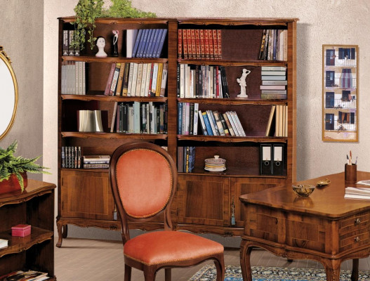 Bookshelf wooden shelf Freestanding office shelf Elegant brown bookshelf new