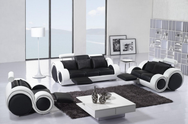 Leather sofa couch sofa set new 3+2 seater suite design modern sofa