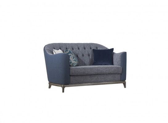 Chic 3+2+1 Chesterfield sofa suite in contemporary style consisting of 7 pieces