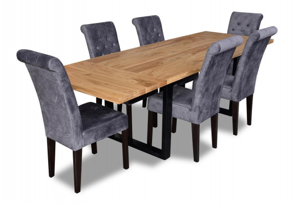 Dining table 6x Chairs Chair TableDining room Set Dining set Tables 7tlg Suite new