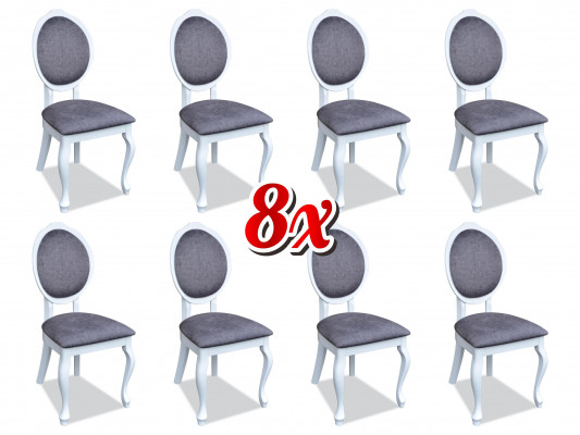 Dining room Restaurant Design Chairs Set Chair Groups Group Kitchen new 8x Chairs