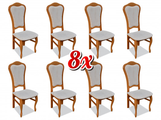 Complete e Seating group Design Dining room Chair Set Chairs 8x Suite Groups new