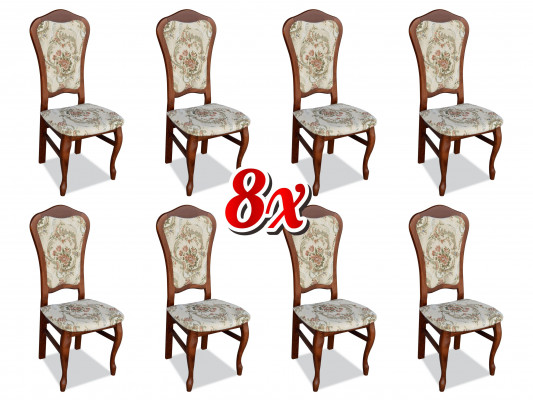 Complete e Seating group Design Dining room Chair Set Chairs 8x Suite Groups new