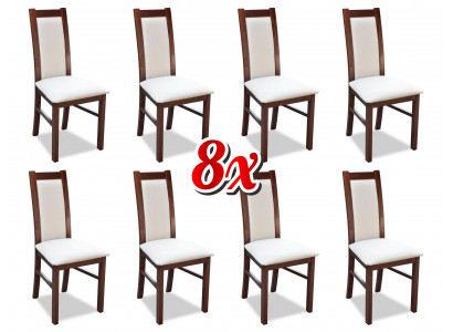 Complete Group Living room 8x Piece new Dining room Chair Set Suite Lehn Chairs