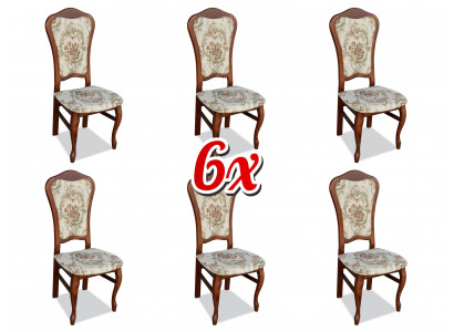 Dining set Chairs 6x Seat Upholstery Set Group new Lehn Chair Restaurant Industry