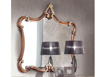 Italian Wall mirror Classic r Mirror Furniture Wood Luxury Furnishings new