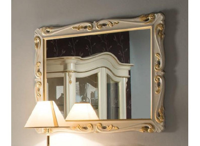 Classic r Design Mirror Italian Wall mirror Wood Stand Wall Italy new