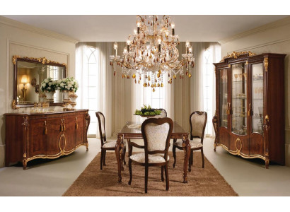 arredoclassic™ Luxury Class Furniture Dining room Display case Table Chest of drawers 8pcs.