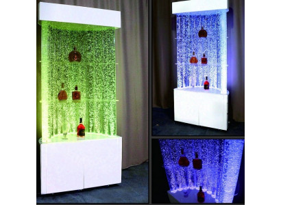 Led Water Wall Bar Shelf Furnishings Shop Counter Water Column Local