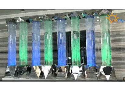 Water column xxl 50x300cm big water wall columns wall partition LED