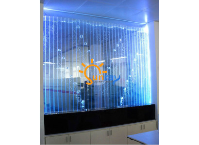 Wall panel with water bubbles LED water wall designer decorative water wall