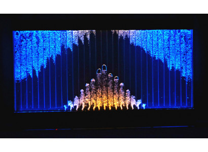 Modern Partition Water Walls LED Water Wall Decorative Illuminated Wall