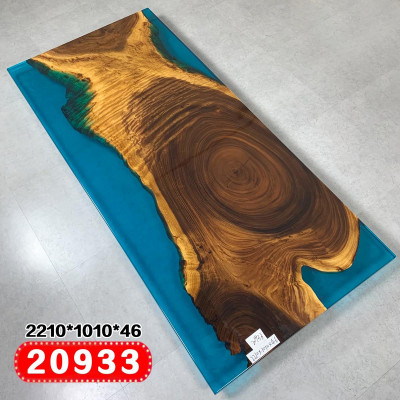 Dining table River Table Solid Tables 221x101 River table Epoxy resin Sea