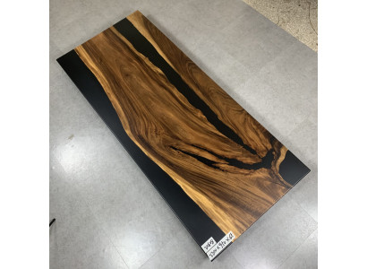 Dining table Black River Table Real Wood 220x95 Tables Epoxy resin new