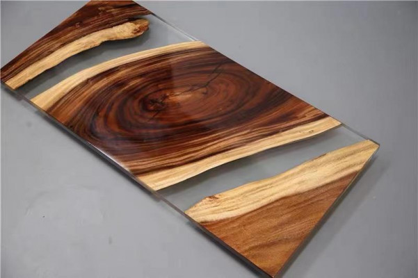 Epoxy resin Dining table River Table 200x90 new Real Wood Tables Solid