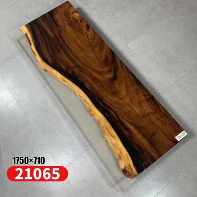 Epoxy resin dining table real wood solid furniture waterfall epoxy decorative table