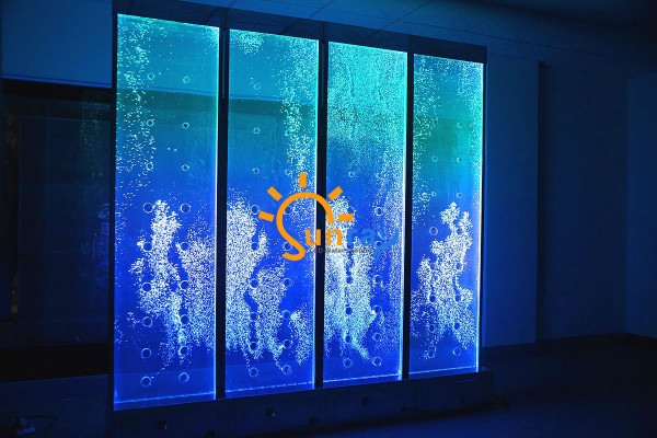 Wall panel with water bubbles LED water wall decorative designer water wall